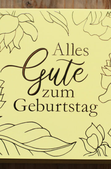 Grußkarte "Alles Gute zum Geburtstag"