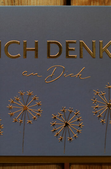 Grußkarte "Ich denk an dich"