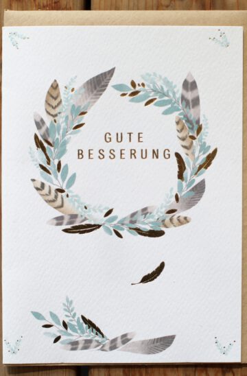 Grußkarte "Gute Besserung"