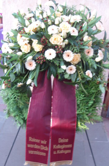Funeral wreath regular